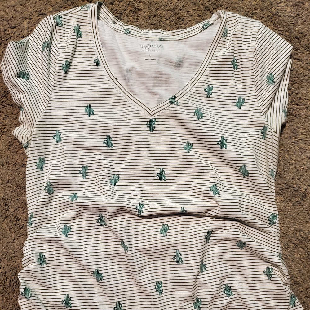 a.glow Maternity Tee